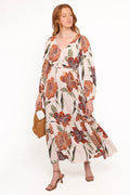 Petal and Pup USA DRESSES Cerwin Midi Dress - Fall Floral
