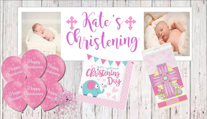 Christening Party Pack - Girls