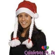 Christmas piggytails hat