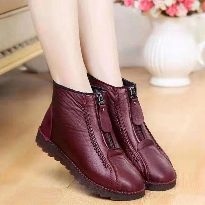 Chunky Sole Ankle Boots for Women – Stylish & Comfortable