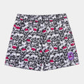Front view of the City Reapers Skull Shorts.