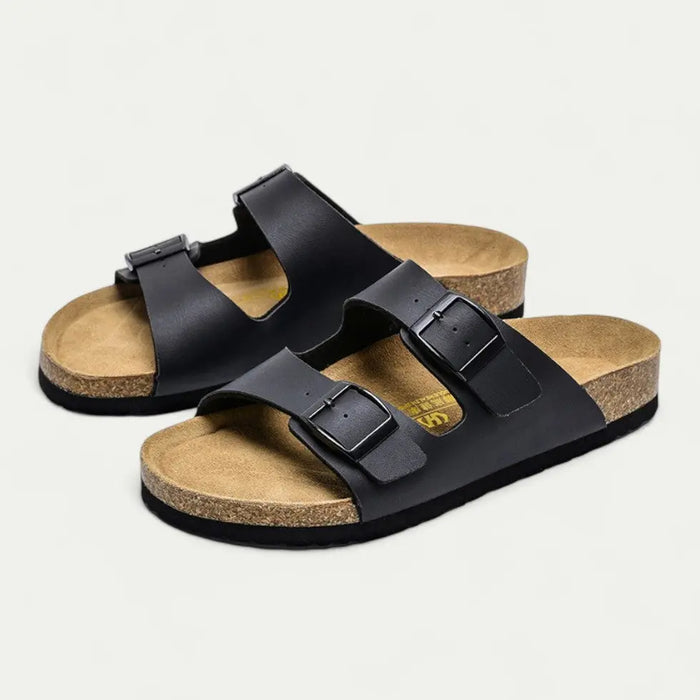 Orthopedic Footbed Sandals with Adjustable Buckle Straps