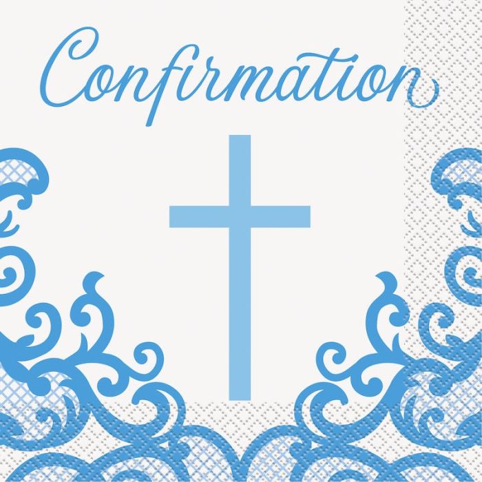 RELIGIOUS NAPKINS CONFIRMATION.