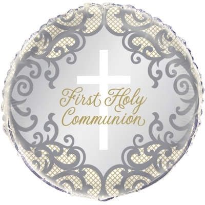 COMMUNION  FOIL BALLOON GOLD.