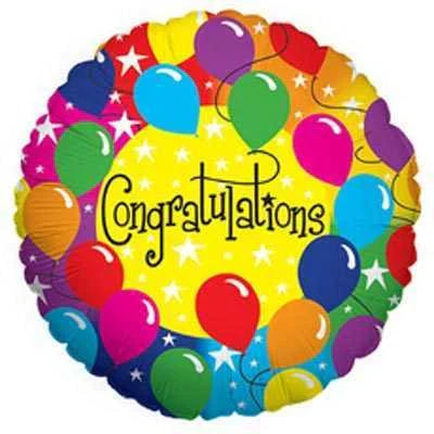 Congratulations Foil Balloon