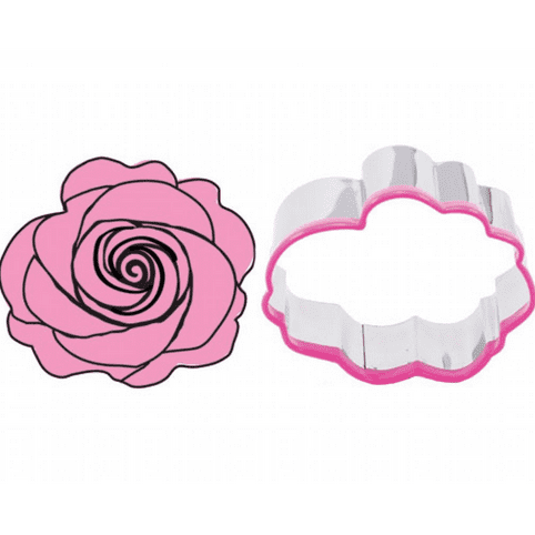 Cookie Cutter & Stamp - Rose