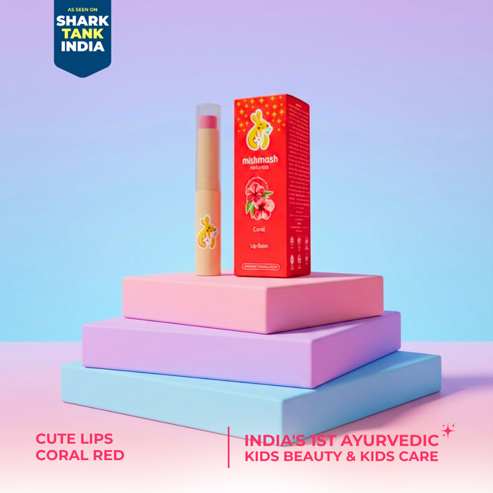 Coral Red Natural Lip Balm B2G2