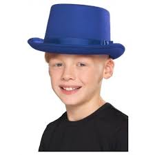 Kids Top Hat Blue
