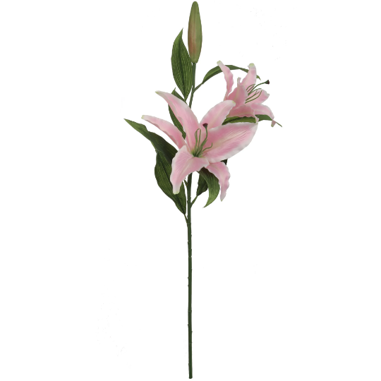 Cream Artificial Casablanca Lily - 34"