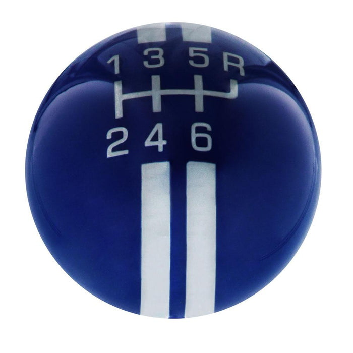 Royal Canes Dark Blue & Pearl Gray Rally Shift Round Knob Cane w/ Custom Wood Shaft & Collar