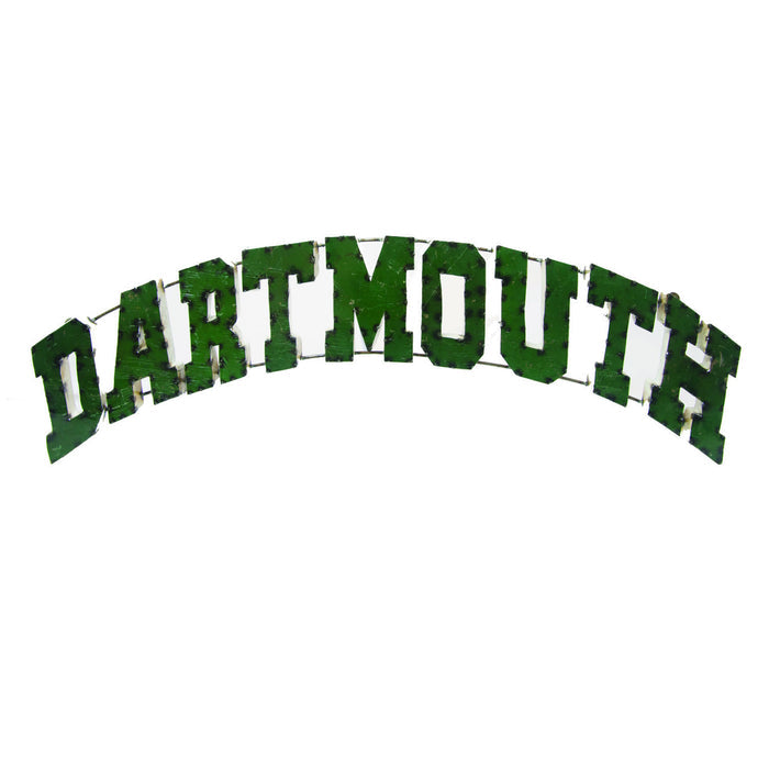 Dartmouth College "Dartmouth" Recycled Metal Wall Decor