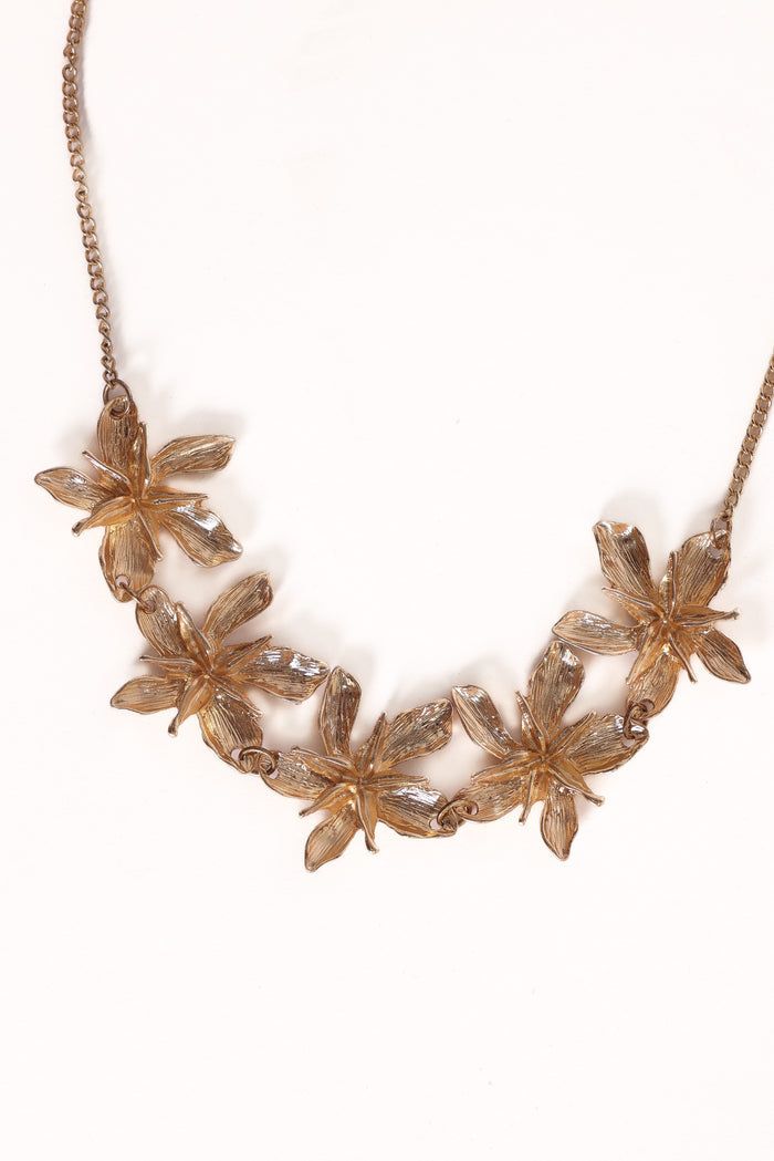 Petal and Pup USA ACCESSORIES Deja Necklace - Gold One Size