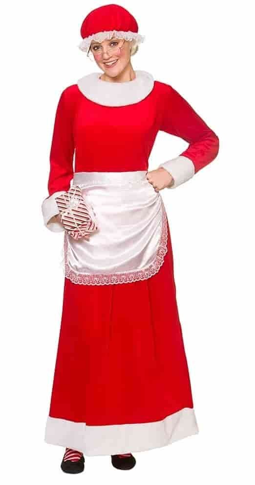 Deluxe Mrs Santa Clause Costume