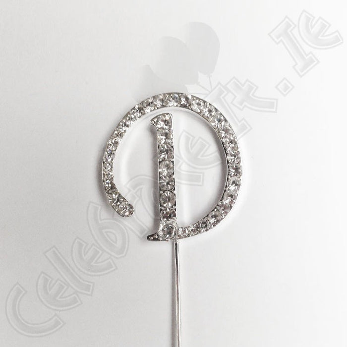 Diamante Letter 'D'