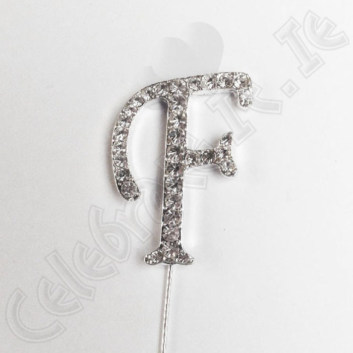 Diamante Letter 'F'