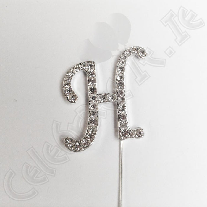 Diamante Letter 'H'
