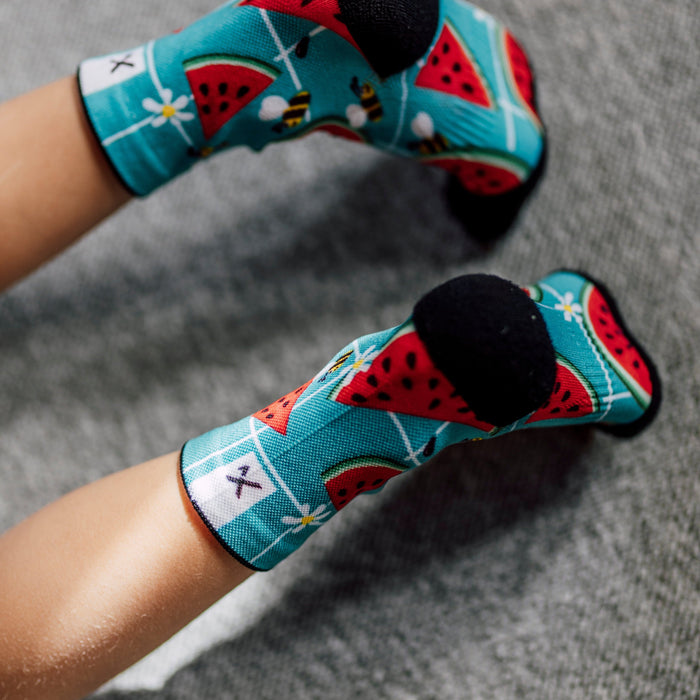 Dots & Fruity Kids Crew Socks Combo