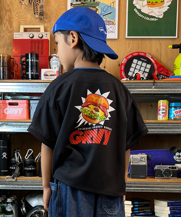 Double Eyelet Baseball Shirt