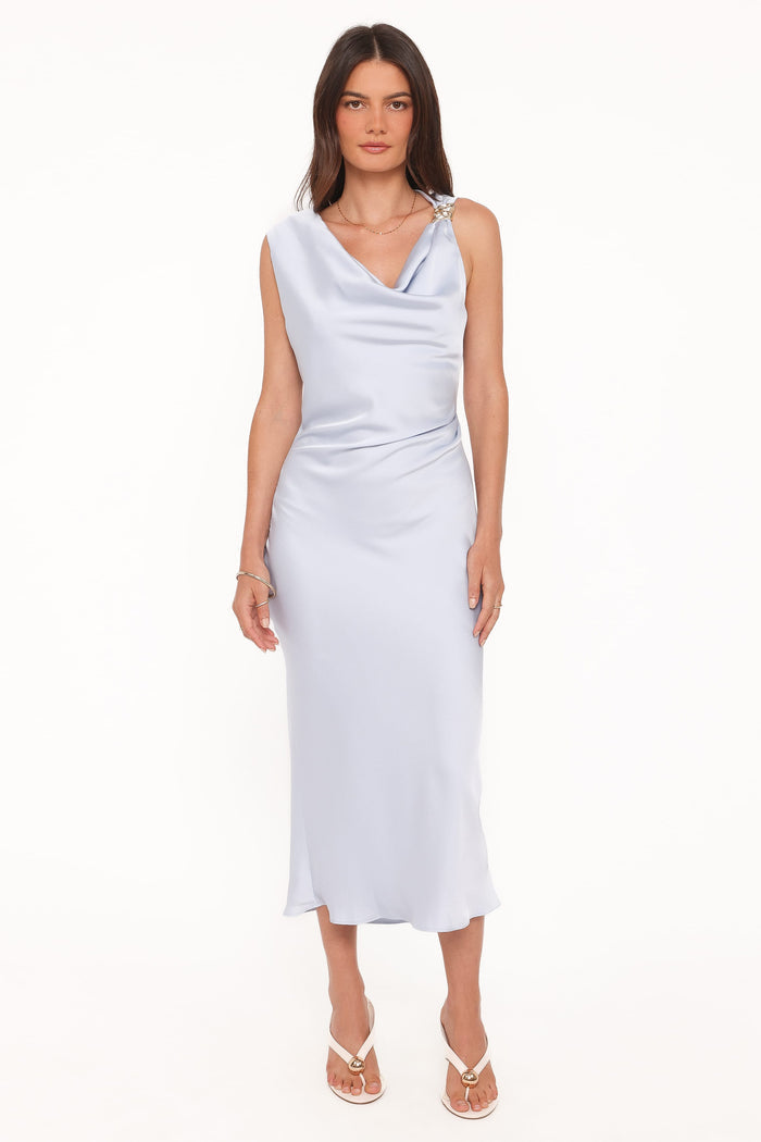 Petal and Pup USA DRESSES Ellory Maxi Dress - Powder Blue