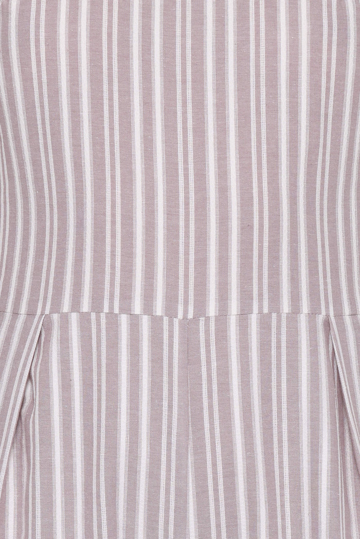 Petal and Pup USA PLAYSUITS Ester Jumpsuit - Beige/White Stripe
