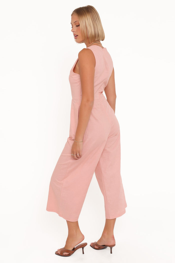 Petal and Pup USA PLAYSUITS Ester Jumpsuit - Pale Pink