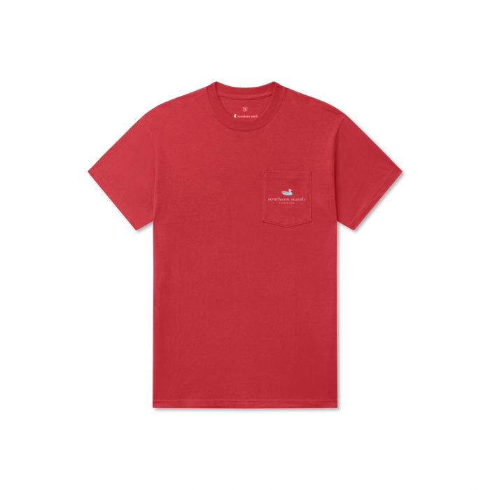 Red | Expedition Series Tee | Front