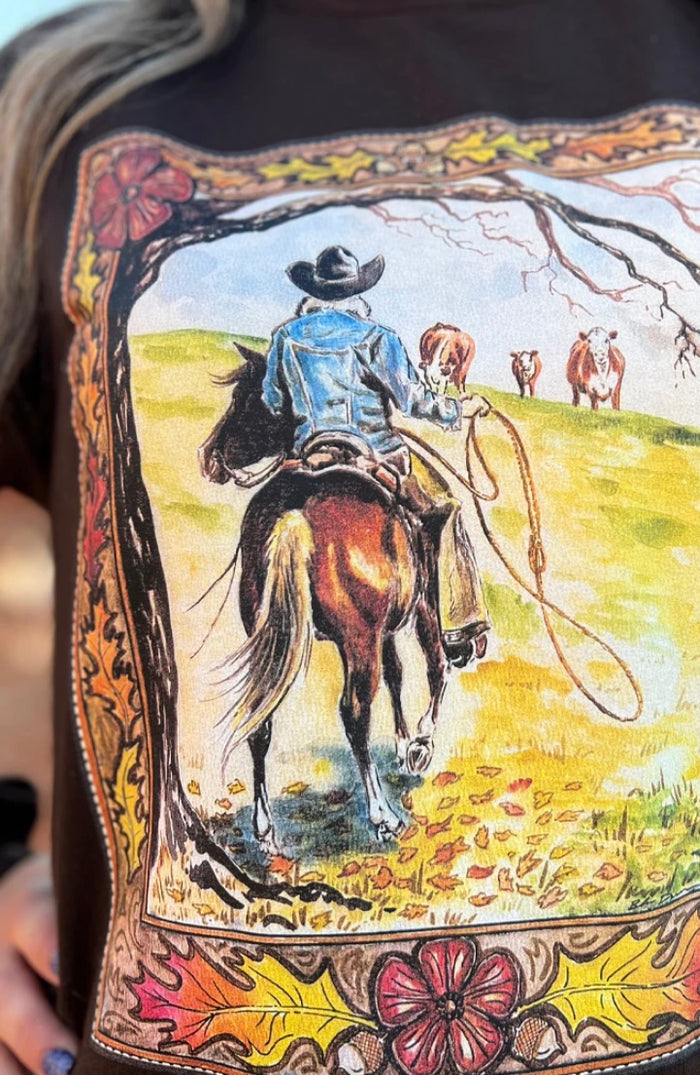 Fall Working Cowboy Sweatshirt