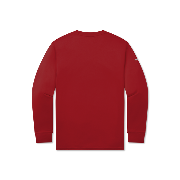 Crimson with Tan and White | Back