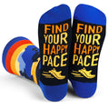 Find Your Happy Pace (Running) Socks - Pine & Moss