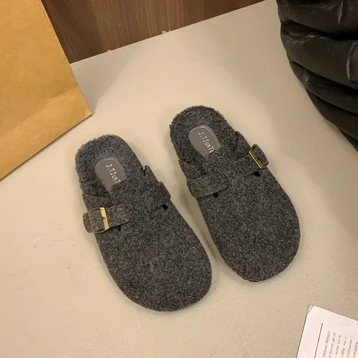 Fleece-Lined Clogs for Women – Cozy & Stylish Slip-On Design 2