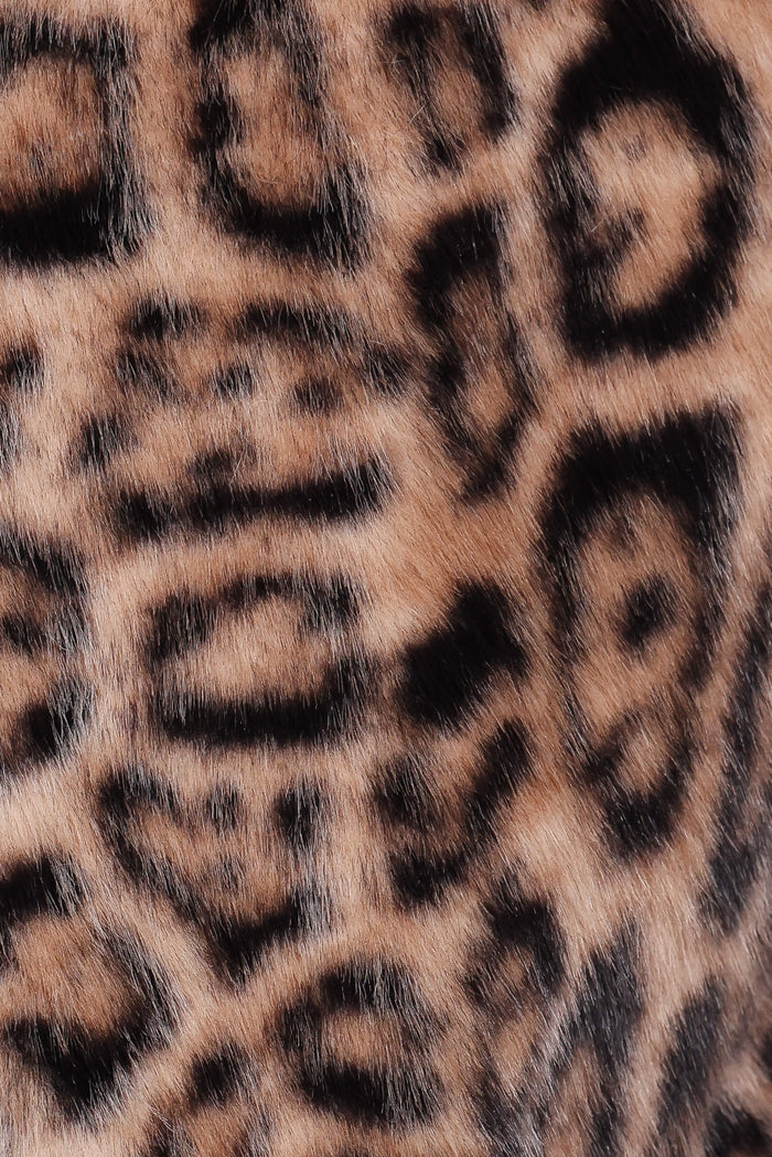 Petal and Pup USA OUTERWEAR Florian Cropped Jacket - Leopard