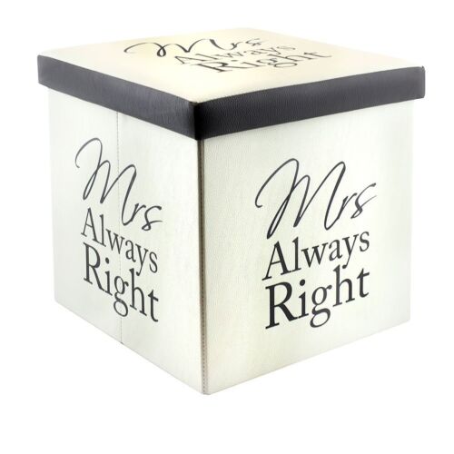 Fold Up Storage Box - Mrs Right