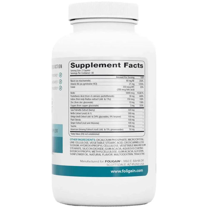 Foligain hair growth capsules (60 capsules) - Hairgivers