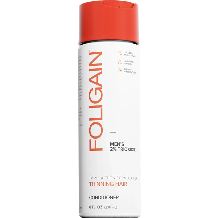 Foligain hair loss shampoo + conditioner men (236 ml) - Hairgivers