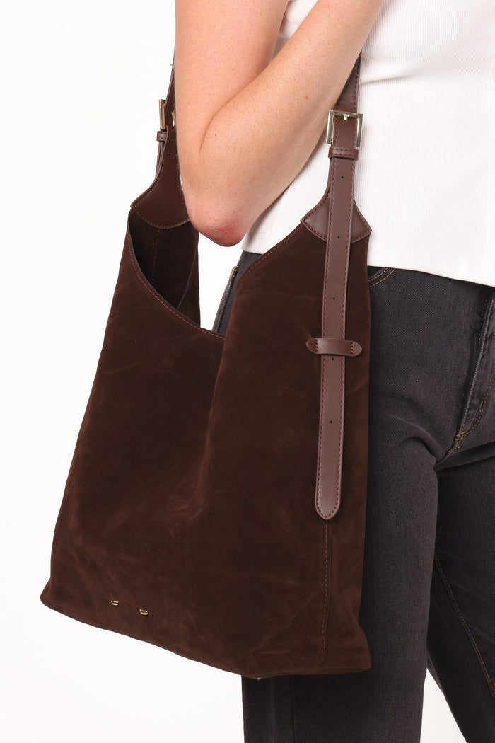 Petal and Pup USA ACCESSORIES Frankie Handbag - Brown One Size