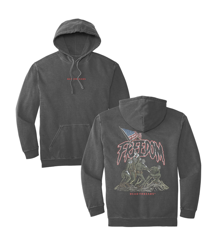 FREEDOM v1 - “DT ESSENTIAL" HOODIE – Hoodie – Dead Threads Apparel