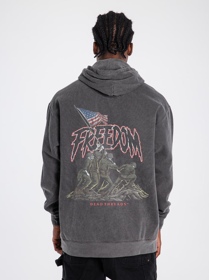 FREEDOM v1 - “DT ESSENTIAL" HOODIE – Hoodie – Dead Threads Apparel