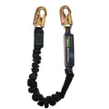 Frontline LES61S-US Patriot™ 6' Single Leg Elastic Lanyard with Snaphooks - Made in USA