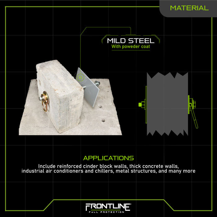 Frontline SWX100N-QPQ-CTS Reinforcement Back Plate for MEGA Swivel
