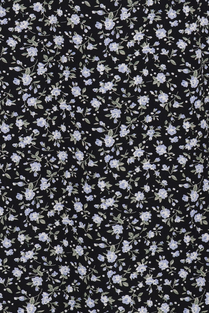 Petal and Pup USA DRESSES Gemima Maxi Dress - Black Ditsy Floral