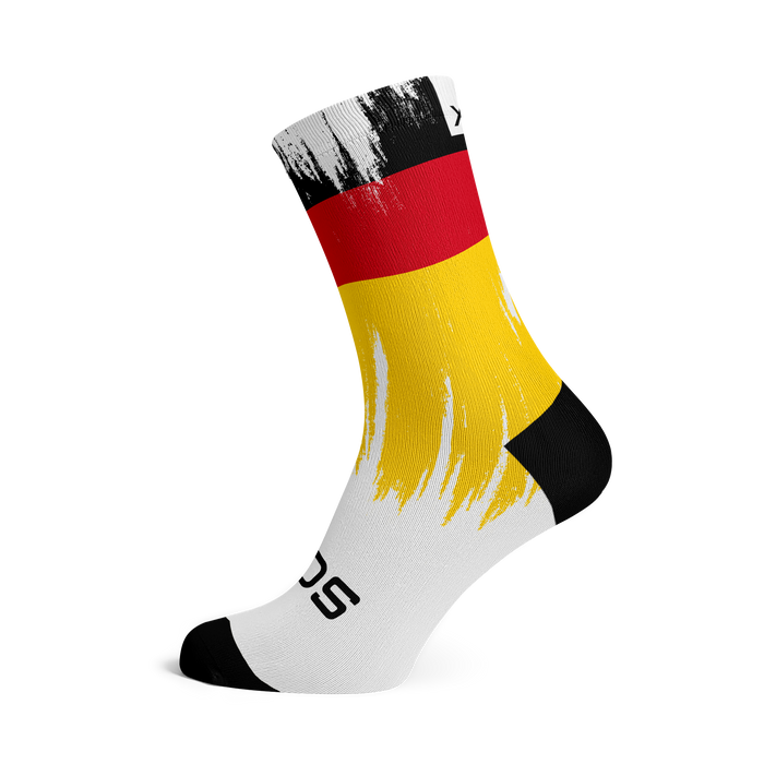 Germany Splash Flag Crew Socks