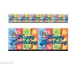 Giant Happy Birthday Disco Banner