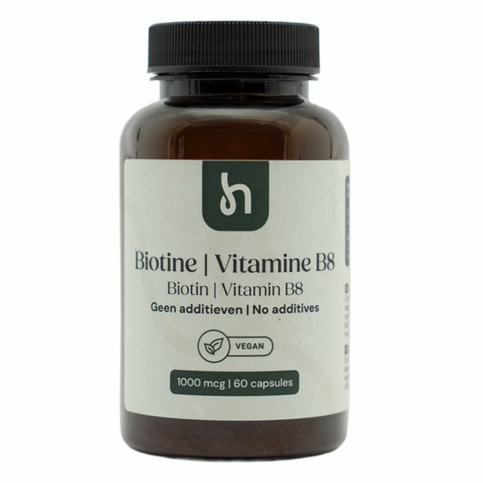 Gift: Hairgivers Biotin supplement 1000 mcg | 60 capsules (Vitamin B7)