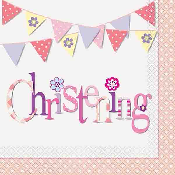 Girls Christening Decorations