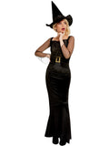Glam Witch Costume, Black