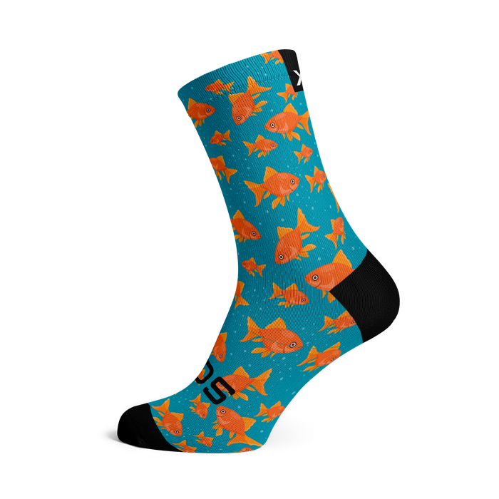 Goldfish Crew Socks