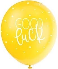 Good Luck Latex Balloons