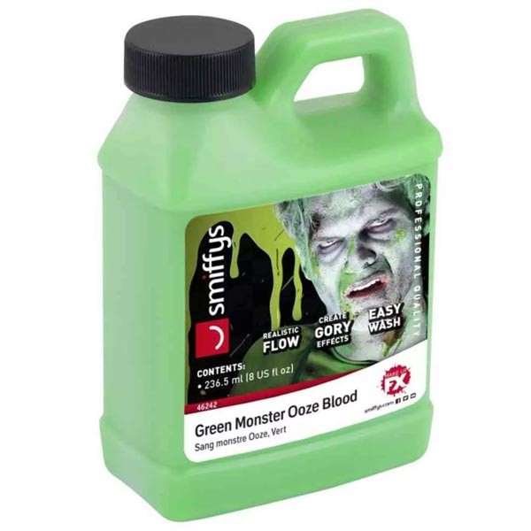 Green Monster Ooze Blood