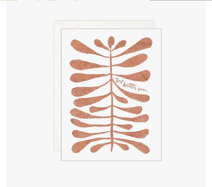 Greeting Card - Feel Better Soon Acorn Home + Apparel