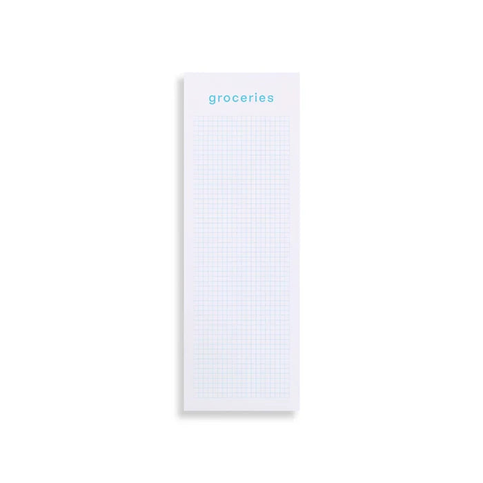 Groceries List Painted Edge Notepad